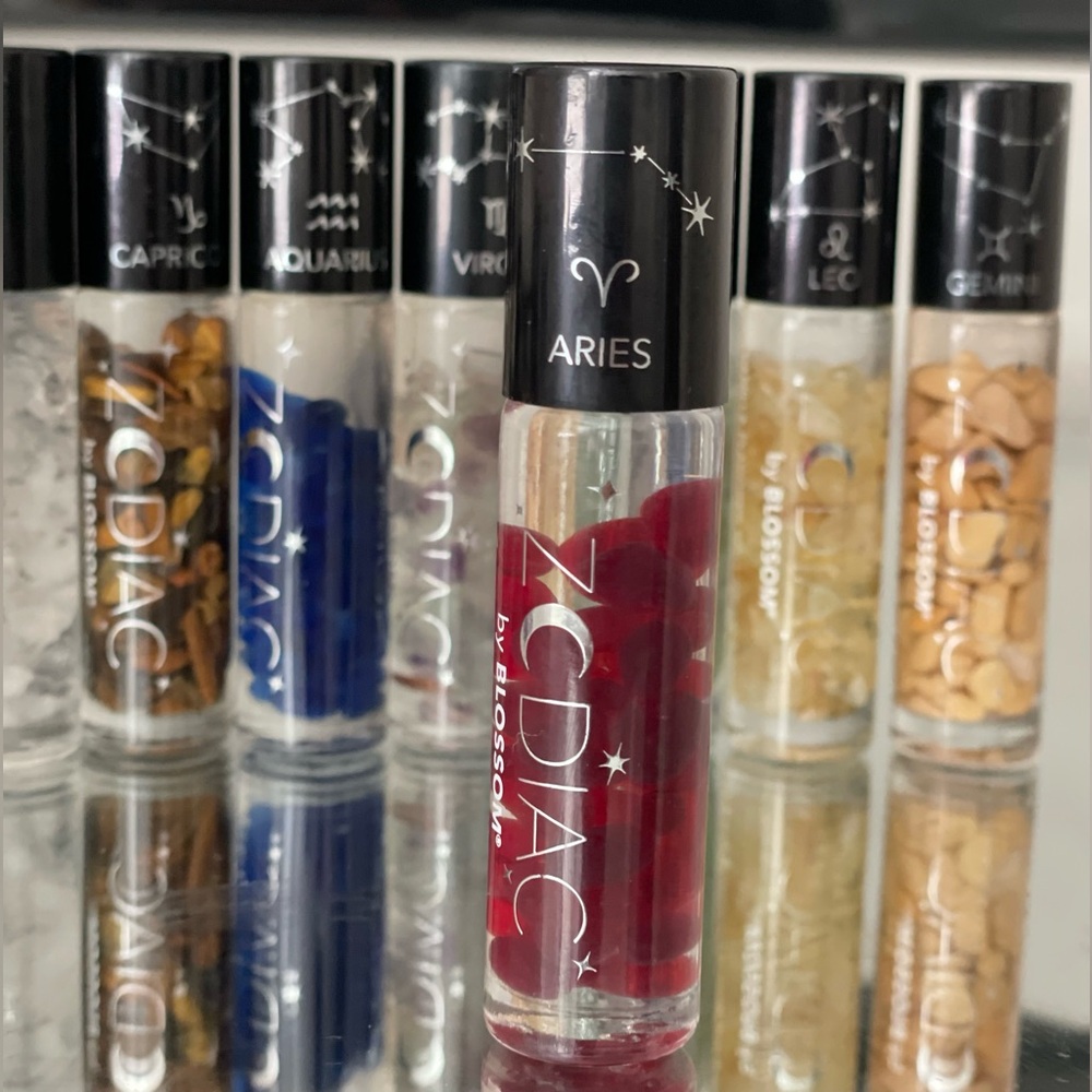 Zodiac roller ball lip glosses